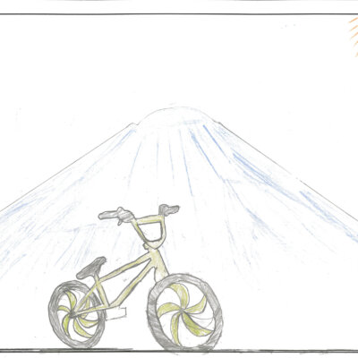 ニセコ小学校 いい天気