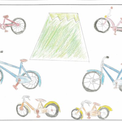 ニセコ小学校 いろんな自転車